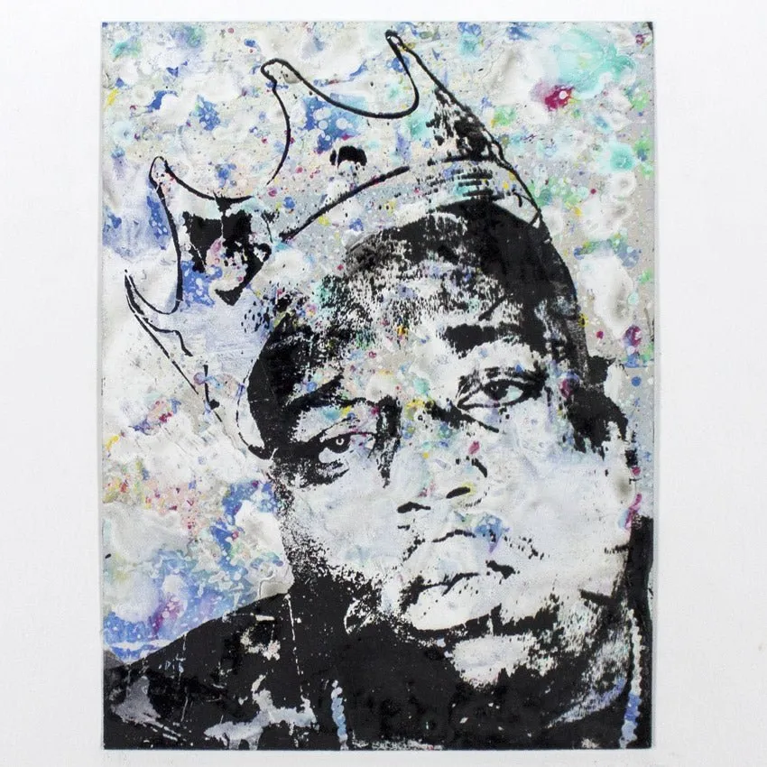 - Notorios B.I.G. - HPM Acrylic Silkscreen Print by Bobby Hill