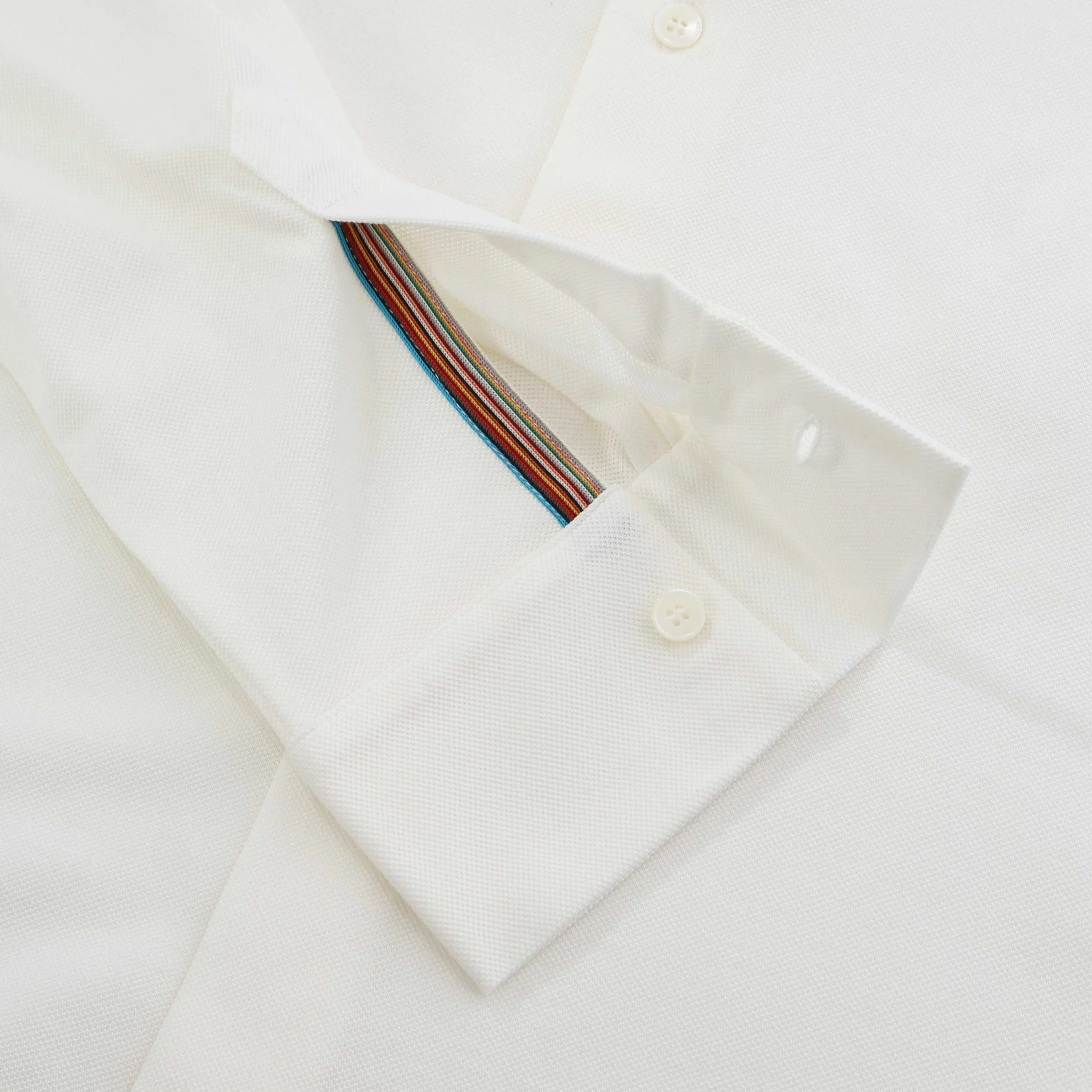 Paul Smith Pique Shirt in White